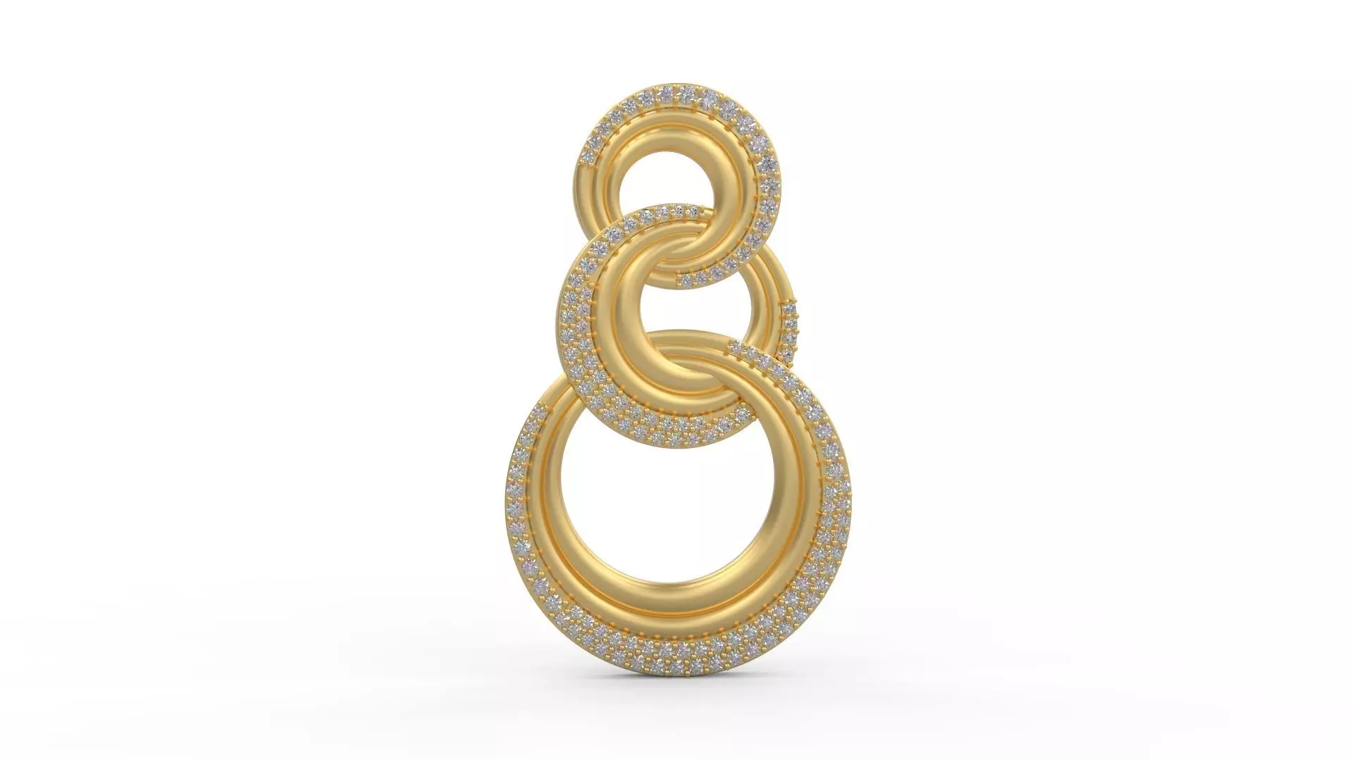 Olympic Pendant 3D print model