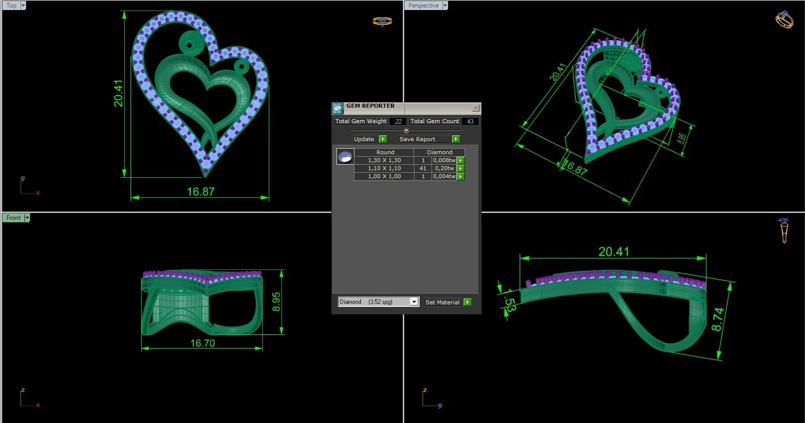 Pendant 730 3D print model_6