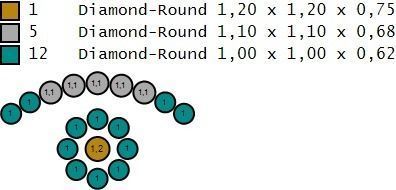 Eye pendant  3D print model_9