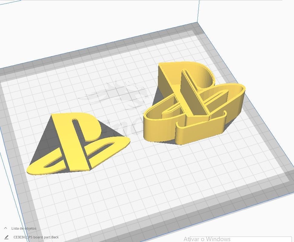 PLAYSTATION LAMP LED 3D print model_9