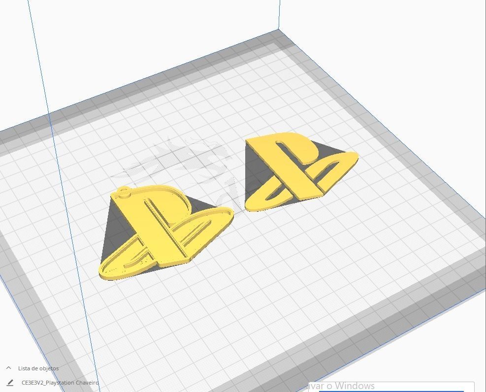 PLAYSTATION LAMP LED 3D print model_8