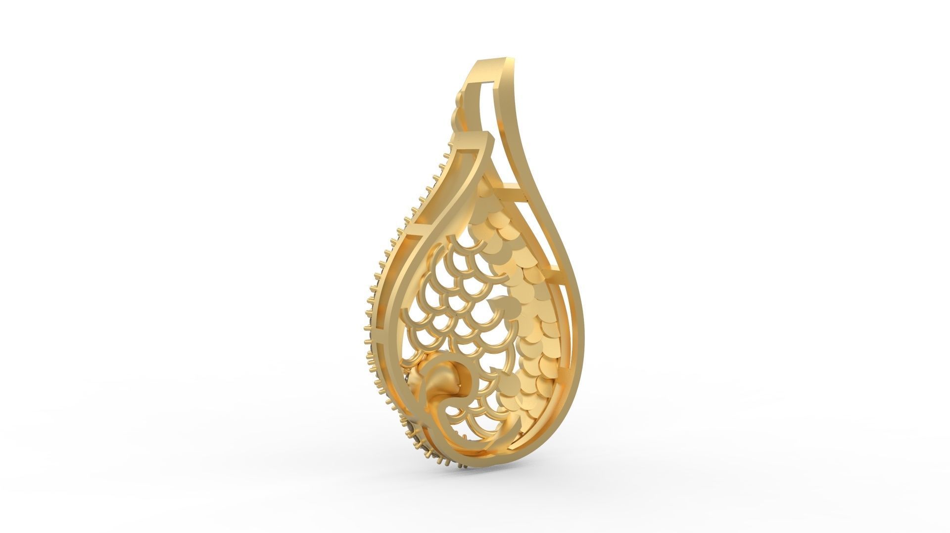 Pendant 748 3D print model_3
