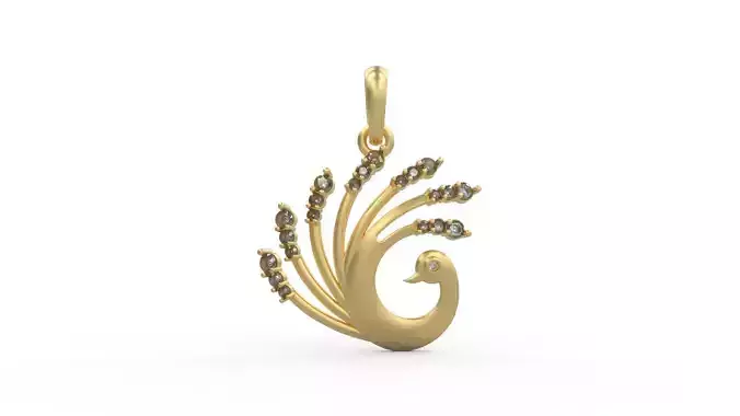 Peacock Pendant 