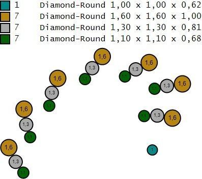 Peacock Pendant  3D print model_9