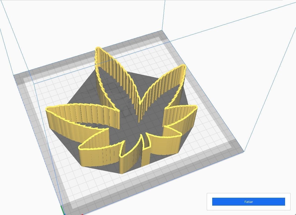 LAMP CANNABIS 3D 3D print model_6