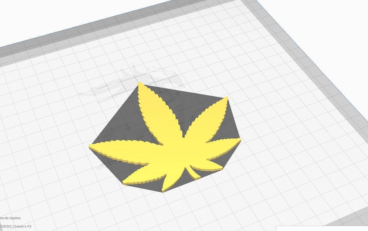 LAMP CANNABIS 3D 3D print model_9