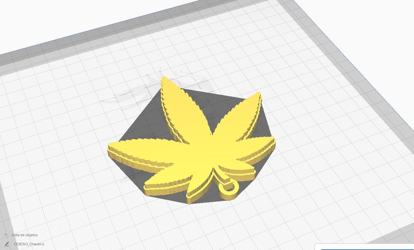 LAMP CANNABIS 3D 3D print model_7