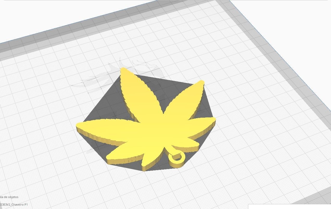 LAMP CANNABIS 3D 3D print model_8