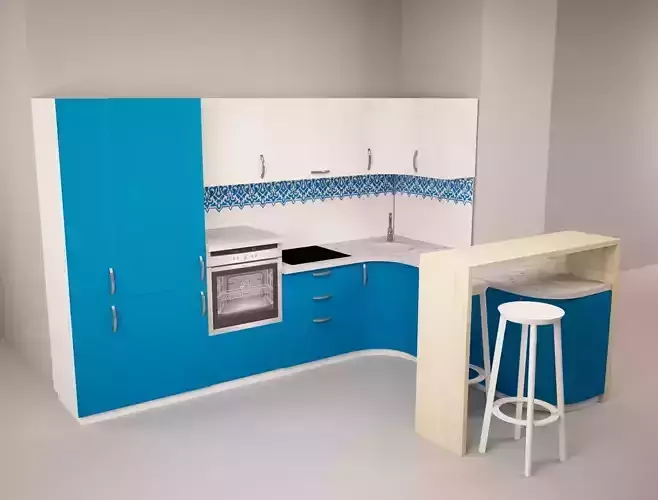 kitchen with ornament