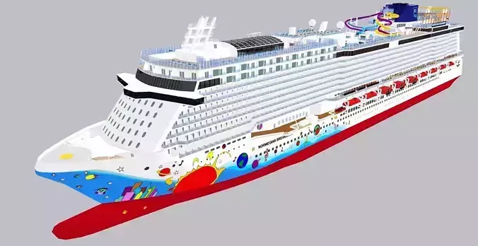 NORWEGIAN BREAKAWAY 3D model