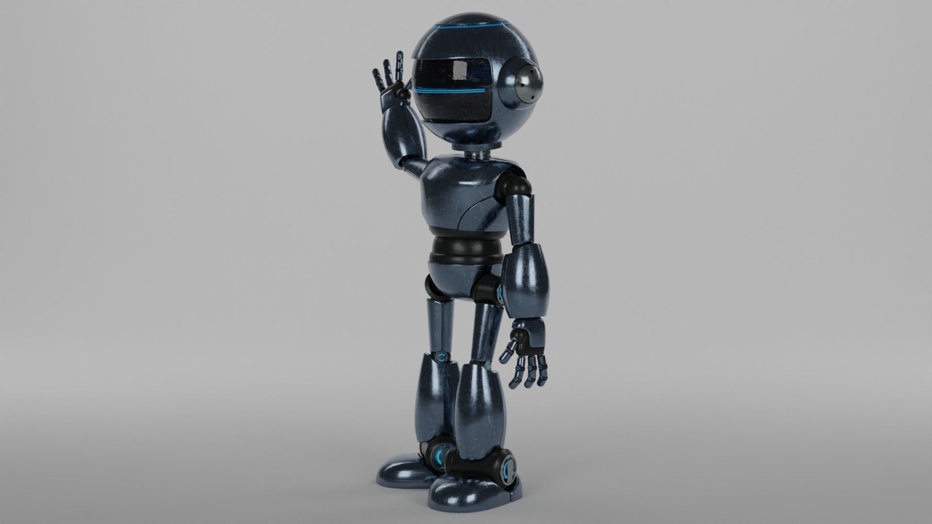 Robot 3D model_3