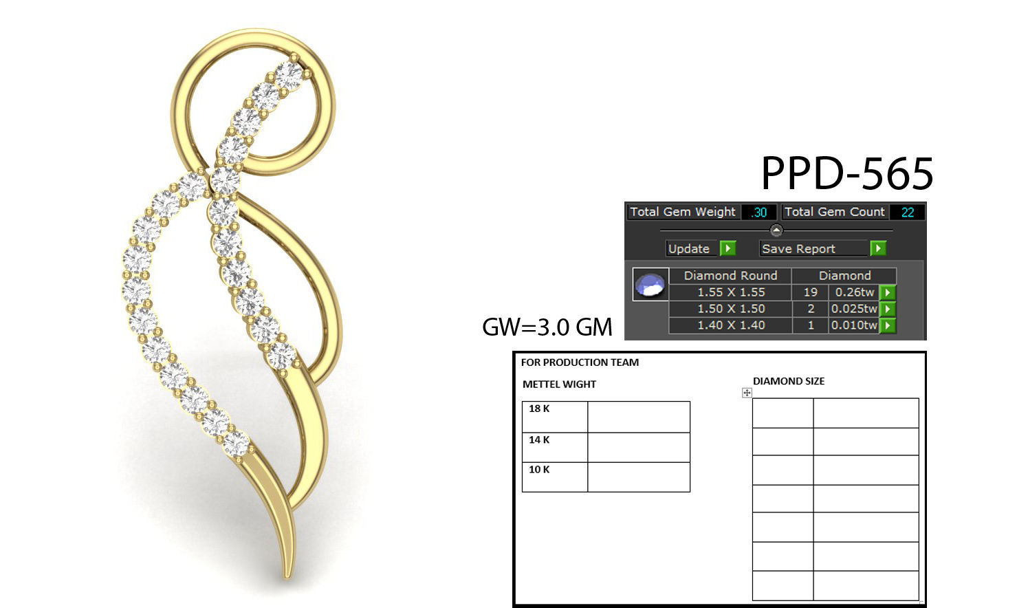 Pendant 755 3D print model_5