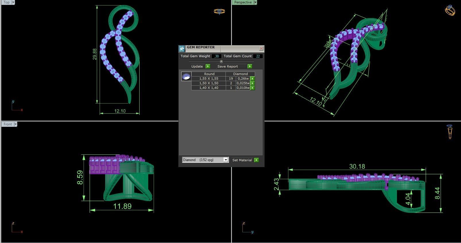 Pendant 755 3D print model_6