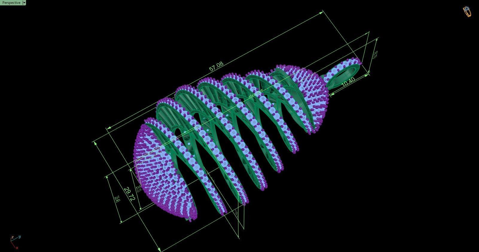 Pendant 786 3D print model_9