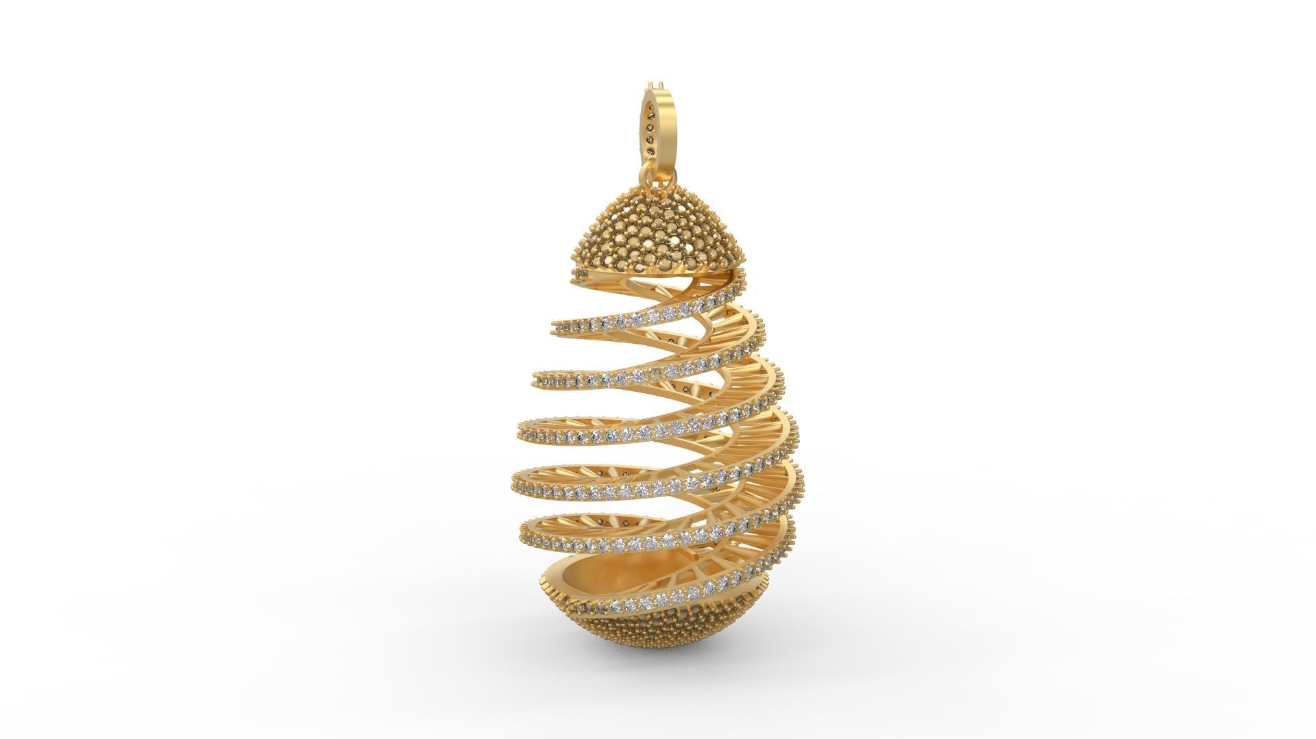 Pendant 786 3D print model_2