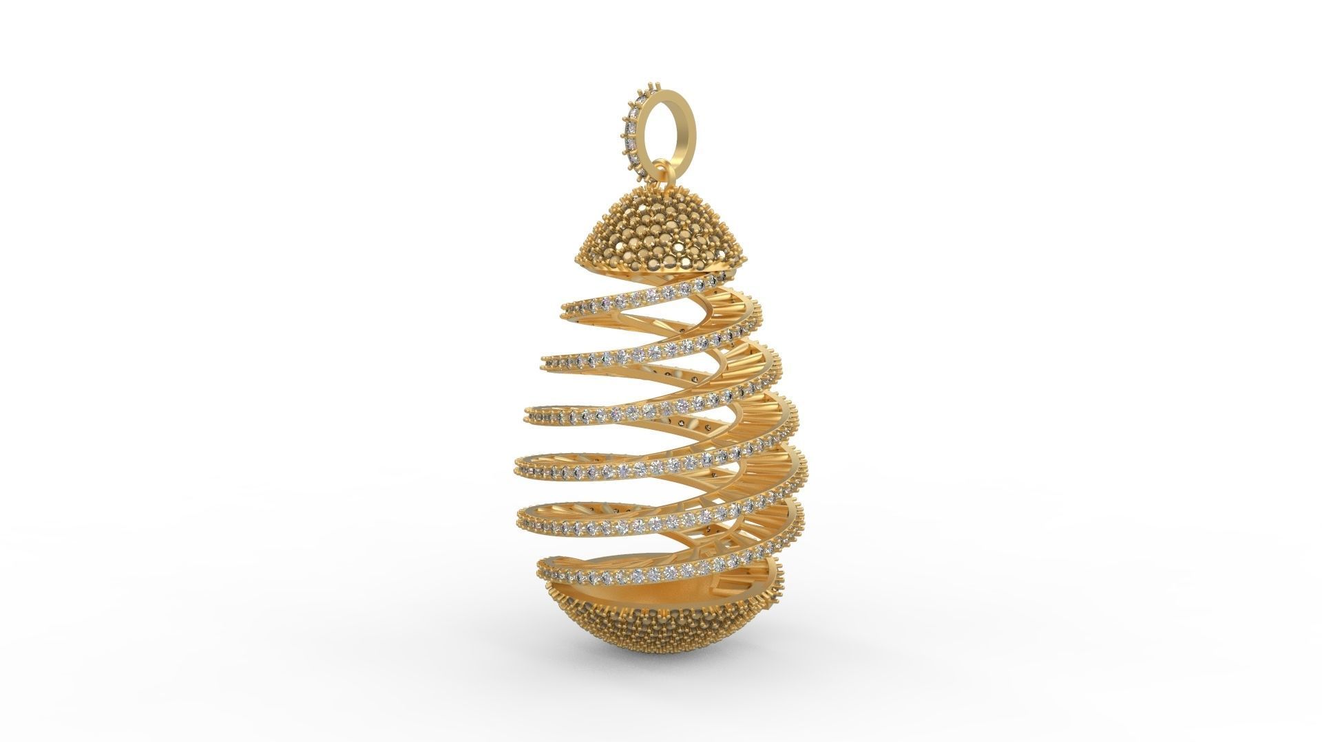 Pendant 786 3D print model_3