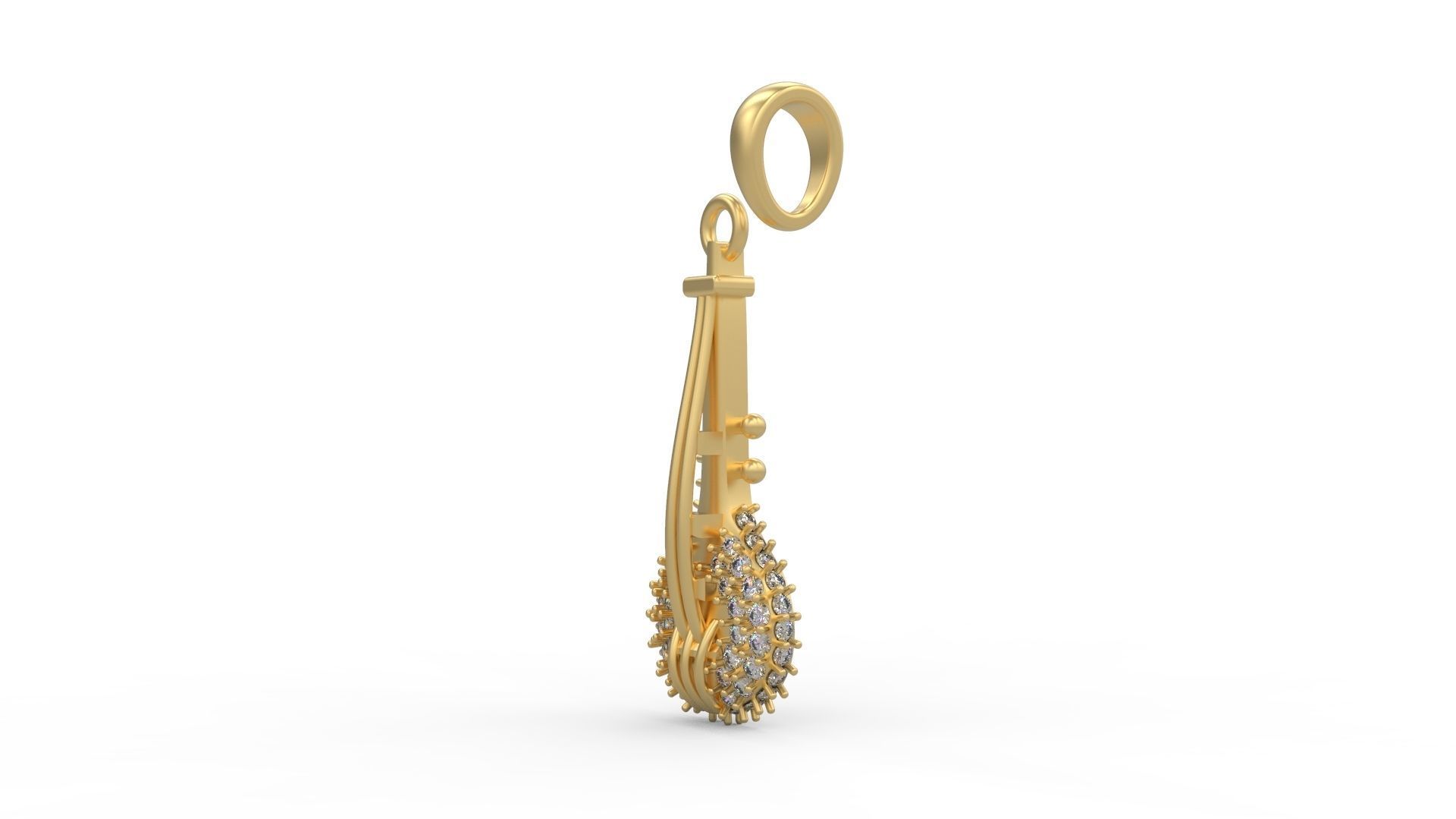 Instrument Pendant  3D print model_1