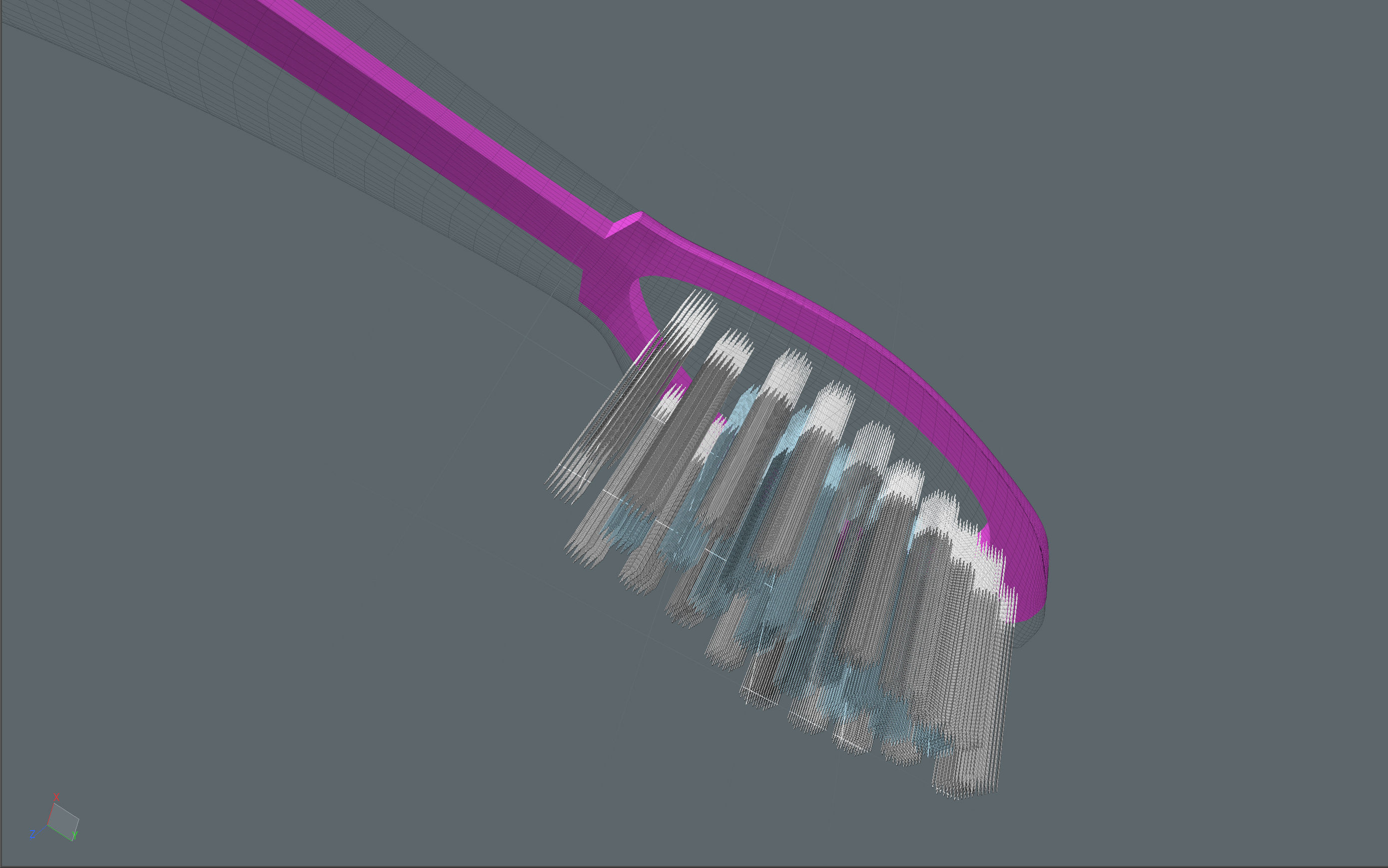toothbrush 3D model_3