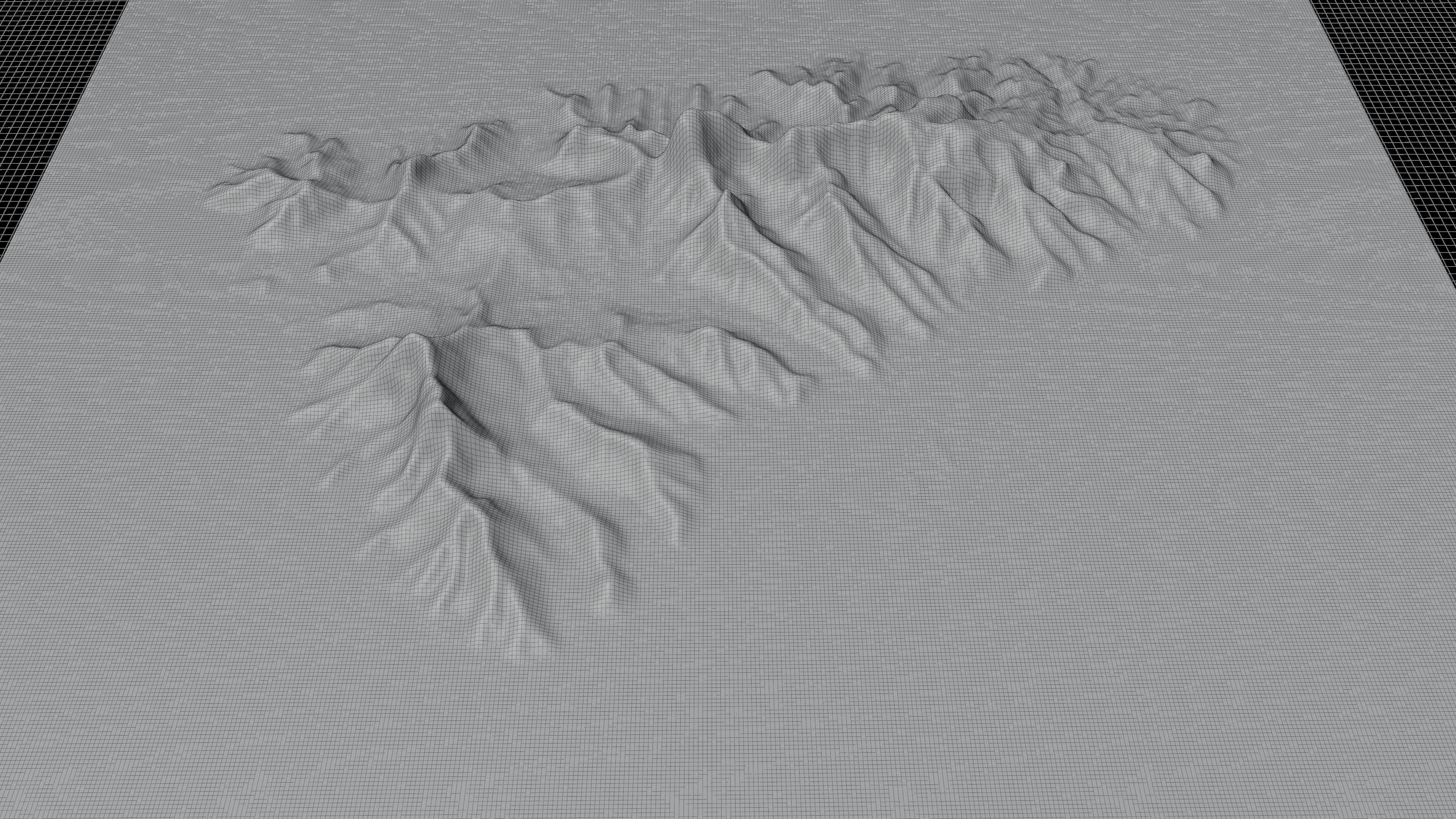 Raiatea island 3d terrain 3D model_2