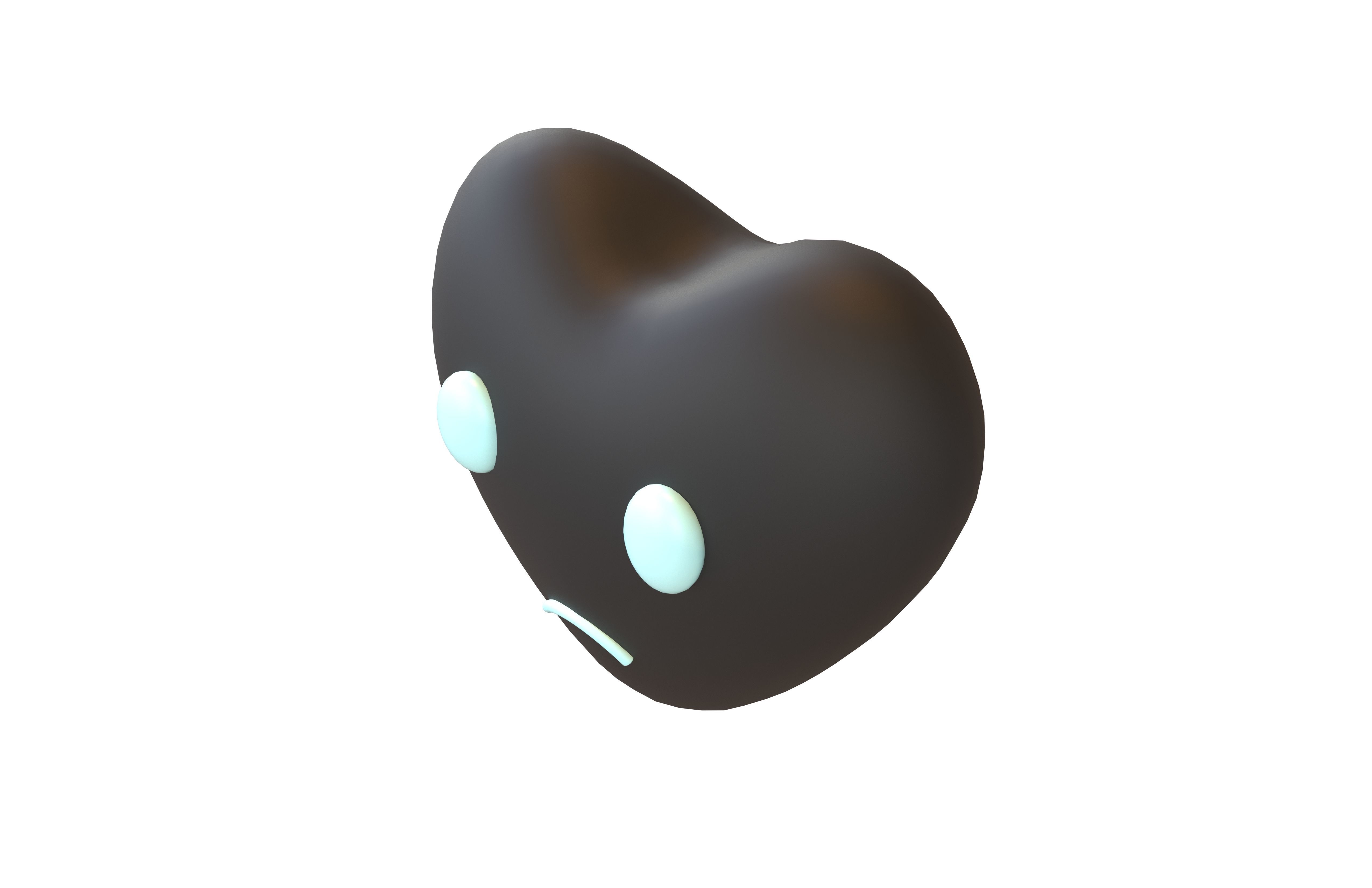 Heart Character V2 002 Low-poly 3D model_2