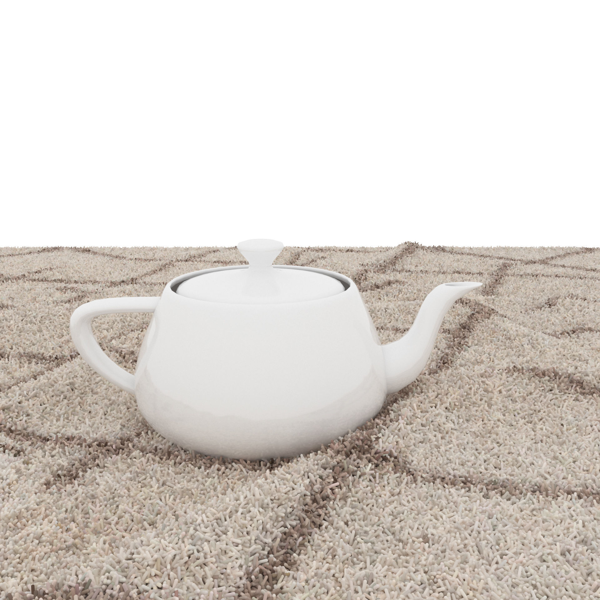 Rugs No 891 Low-poly 3D model_7