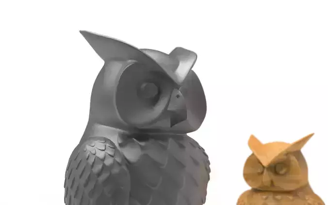 Owl 3d print 3D print model