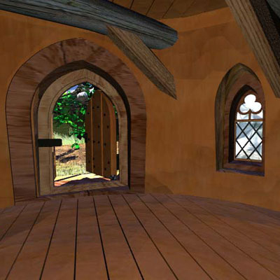 Black Oak 5 3D model_3