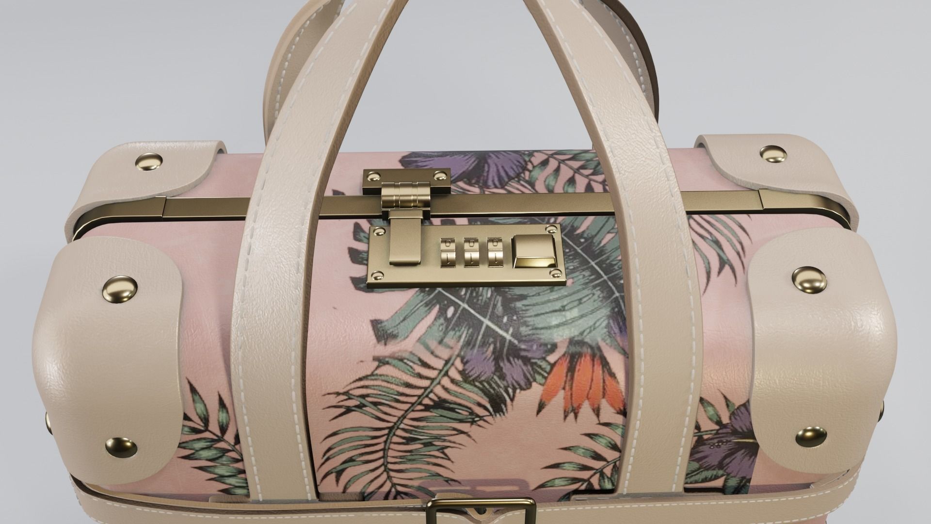 Steamline Botanik Pink Mini 3D model_2