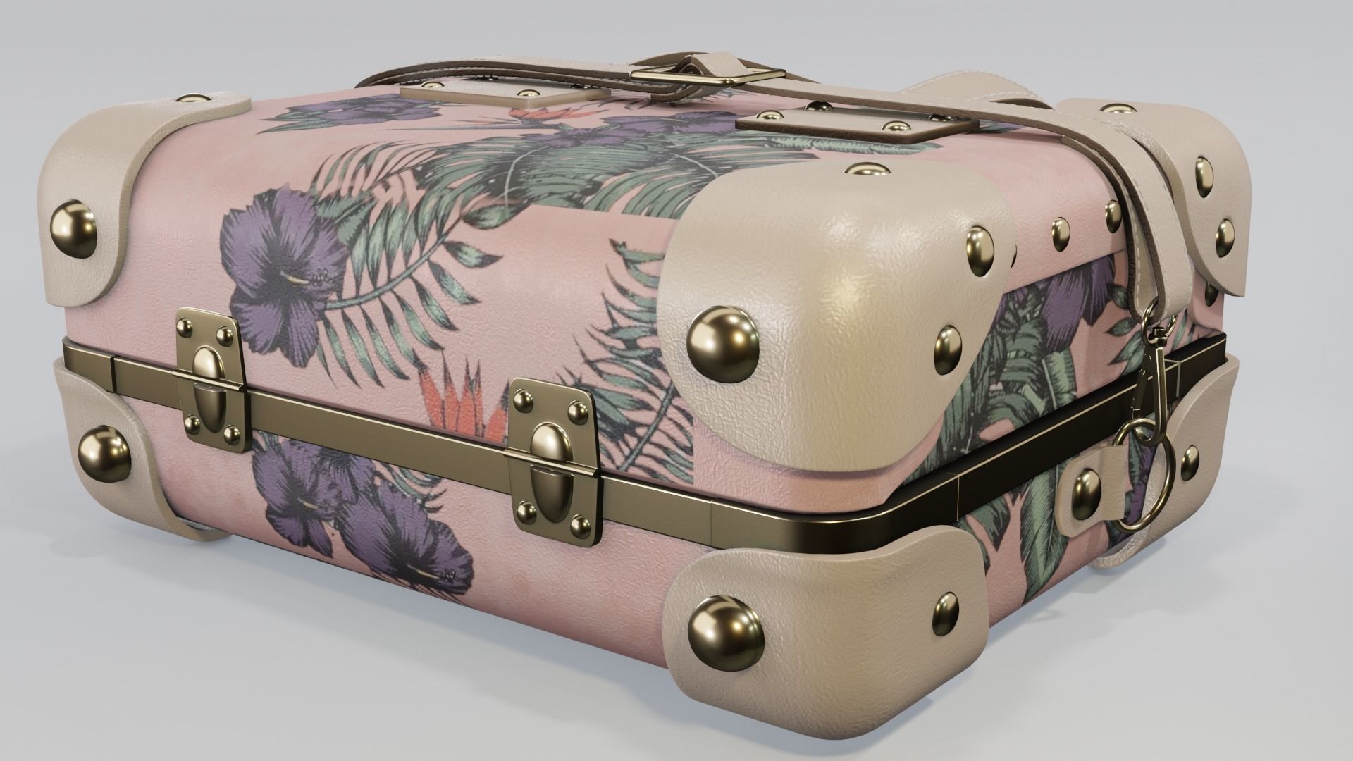 Steamline Botanik Pink Mini 3D model_4