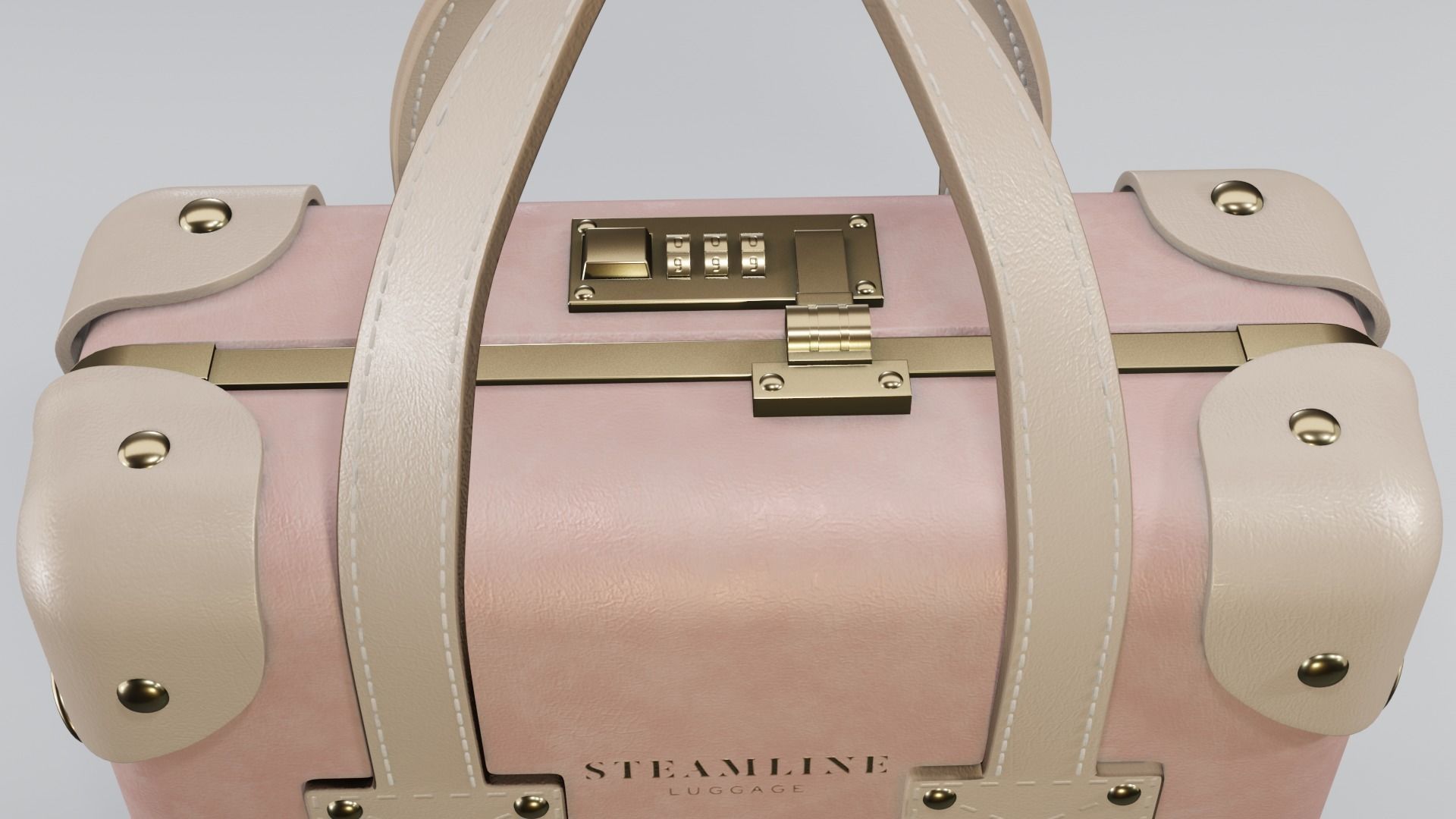 Steamline Correspondent Pink Mini 3D model_2