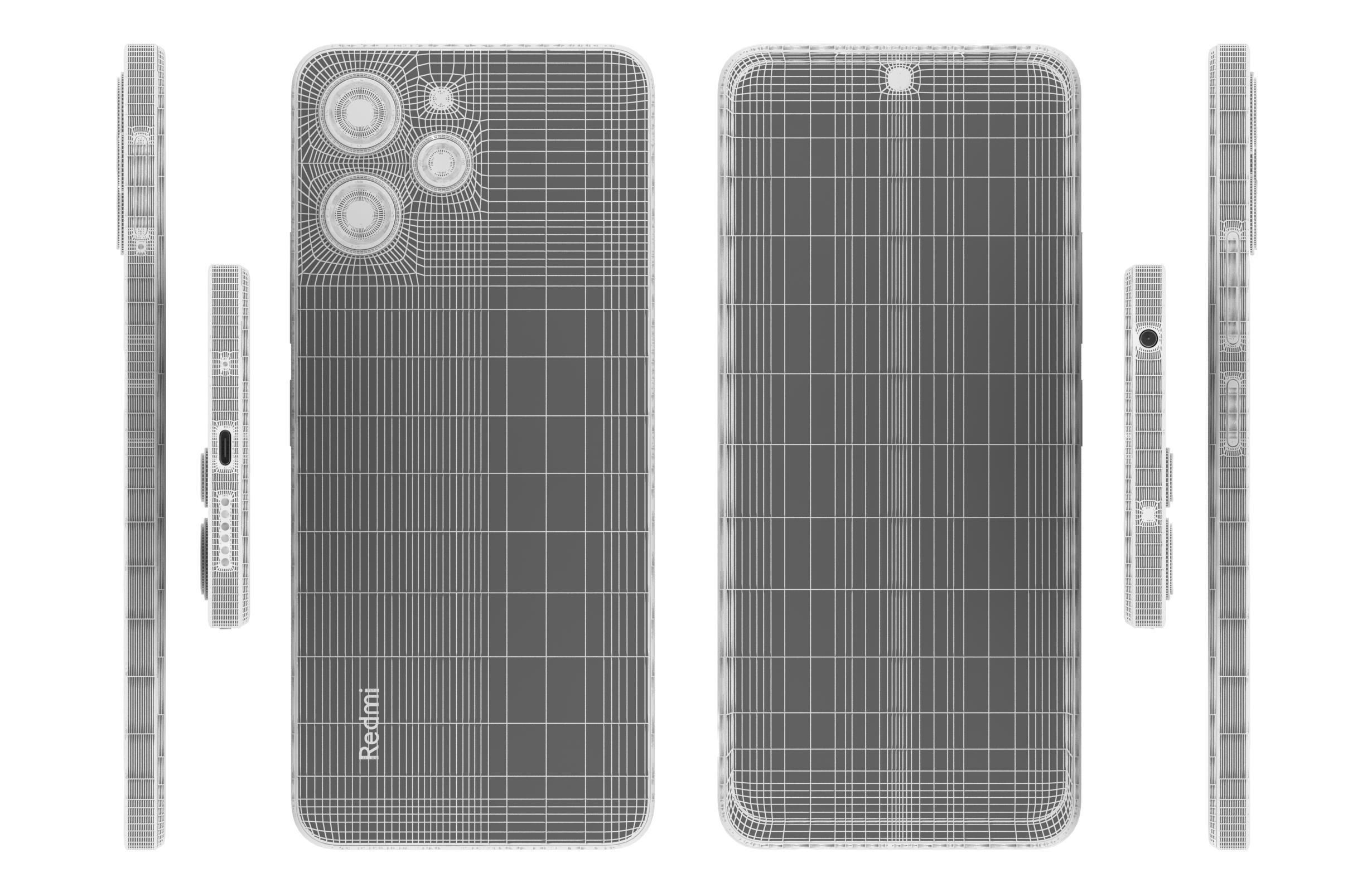 Xiaomi Redmi 12 All Colors 3D model_32