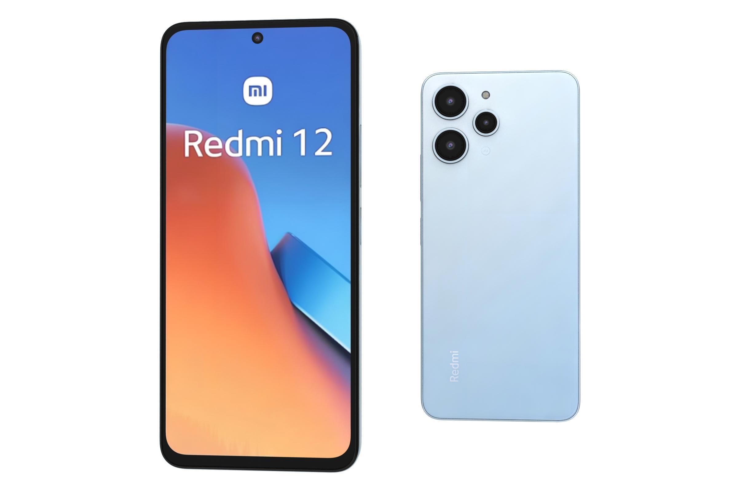 Xiaomi Redmi 12 All Colors 3D model_9