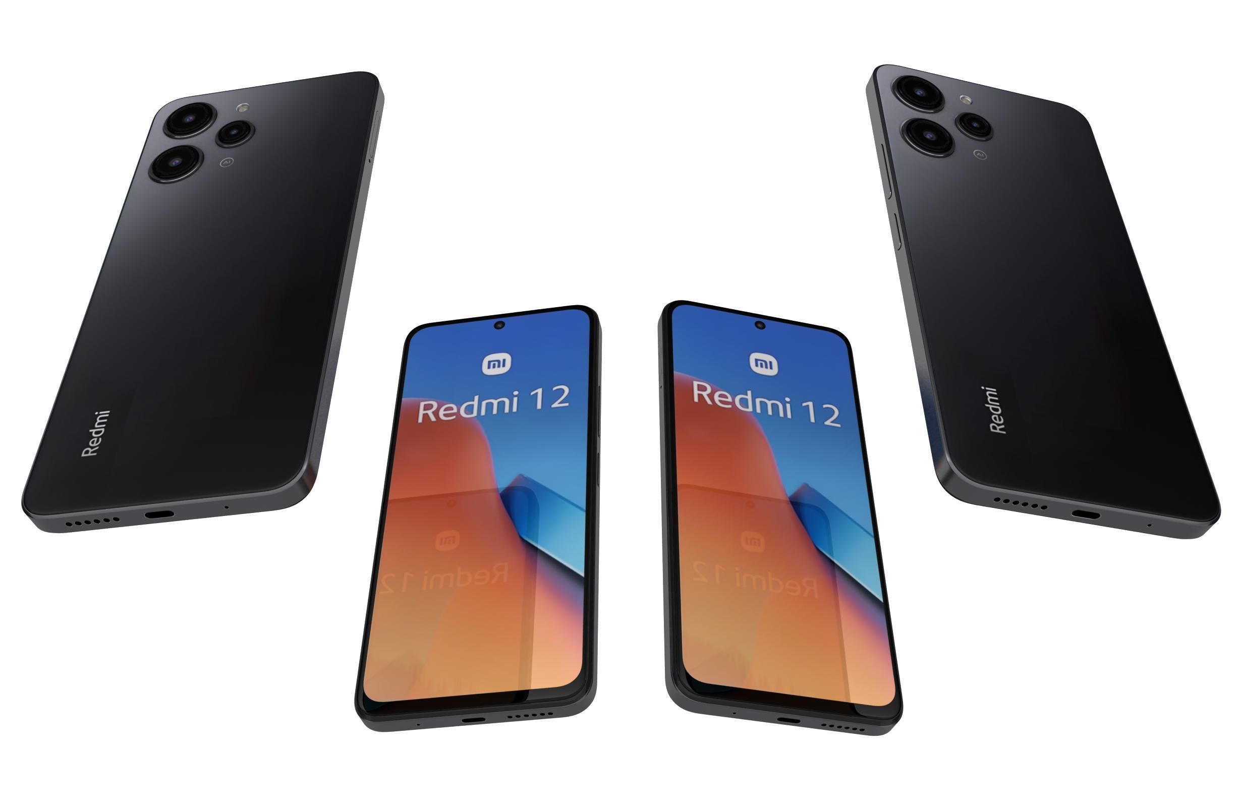 Xiaomi Redmi 12 All Colors 3D model_29