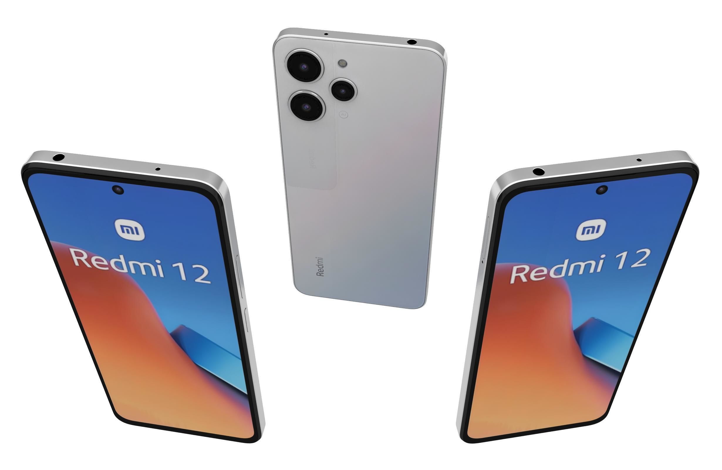 Xiaomi Redmi 12 All Colors 3D model_15