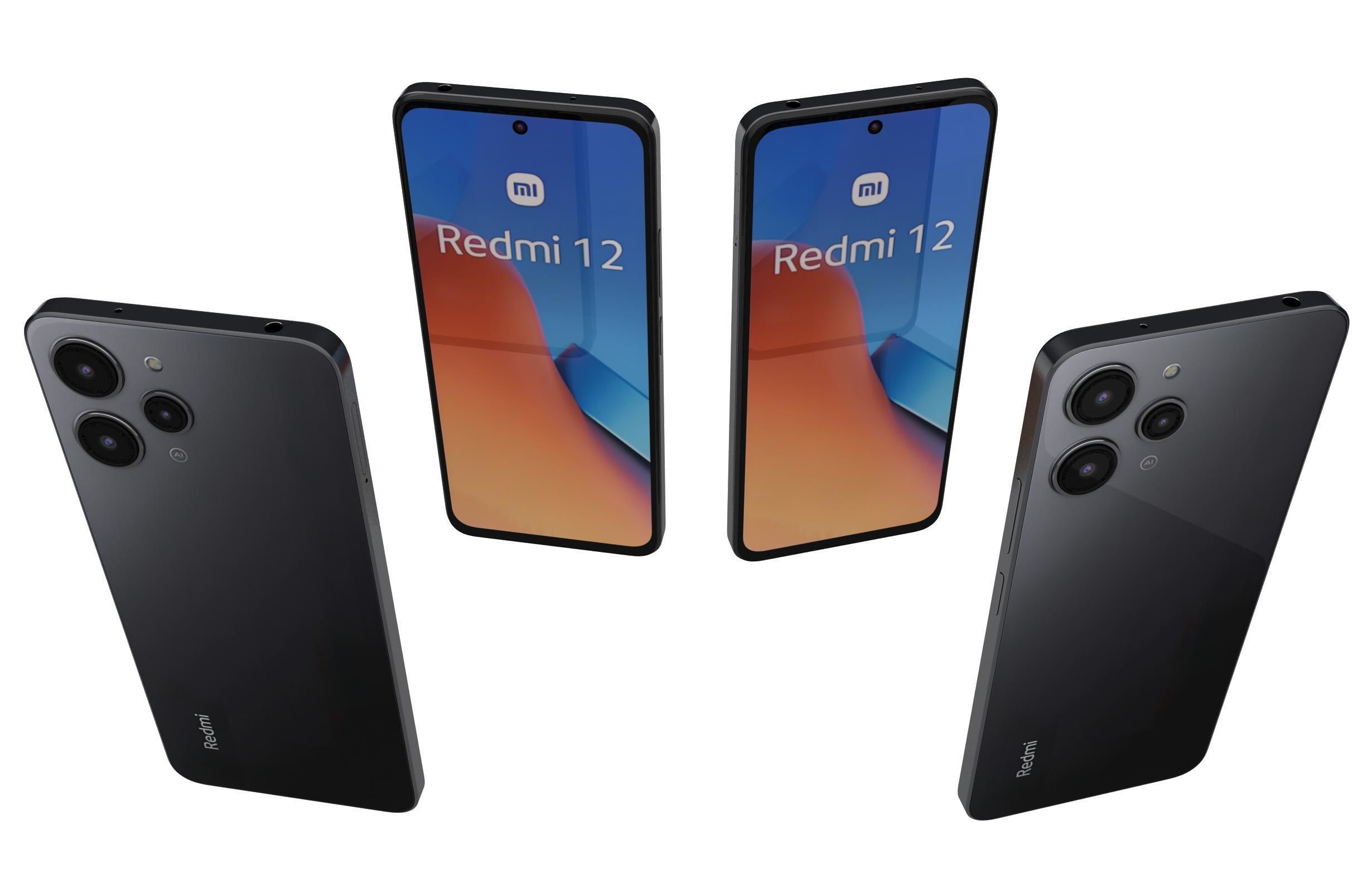 Xiaomi Redmi 12 All Colors 3D model_26