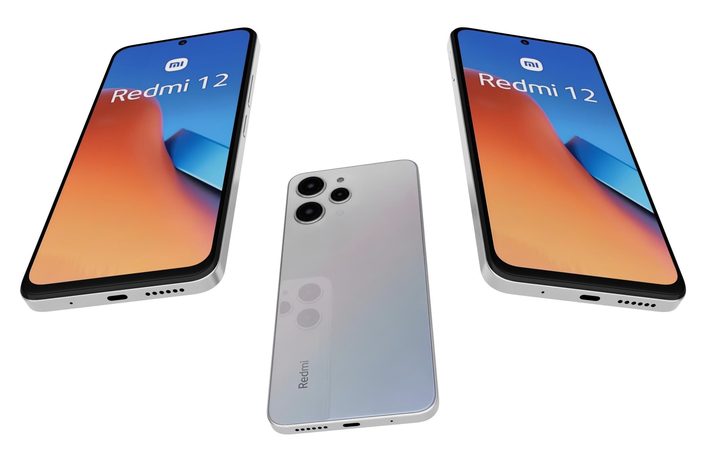 Xiaomi Redmi 12 All Colors 3D model_13