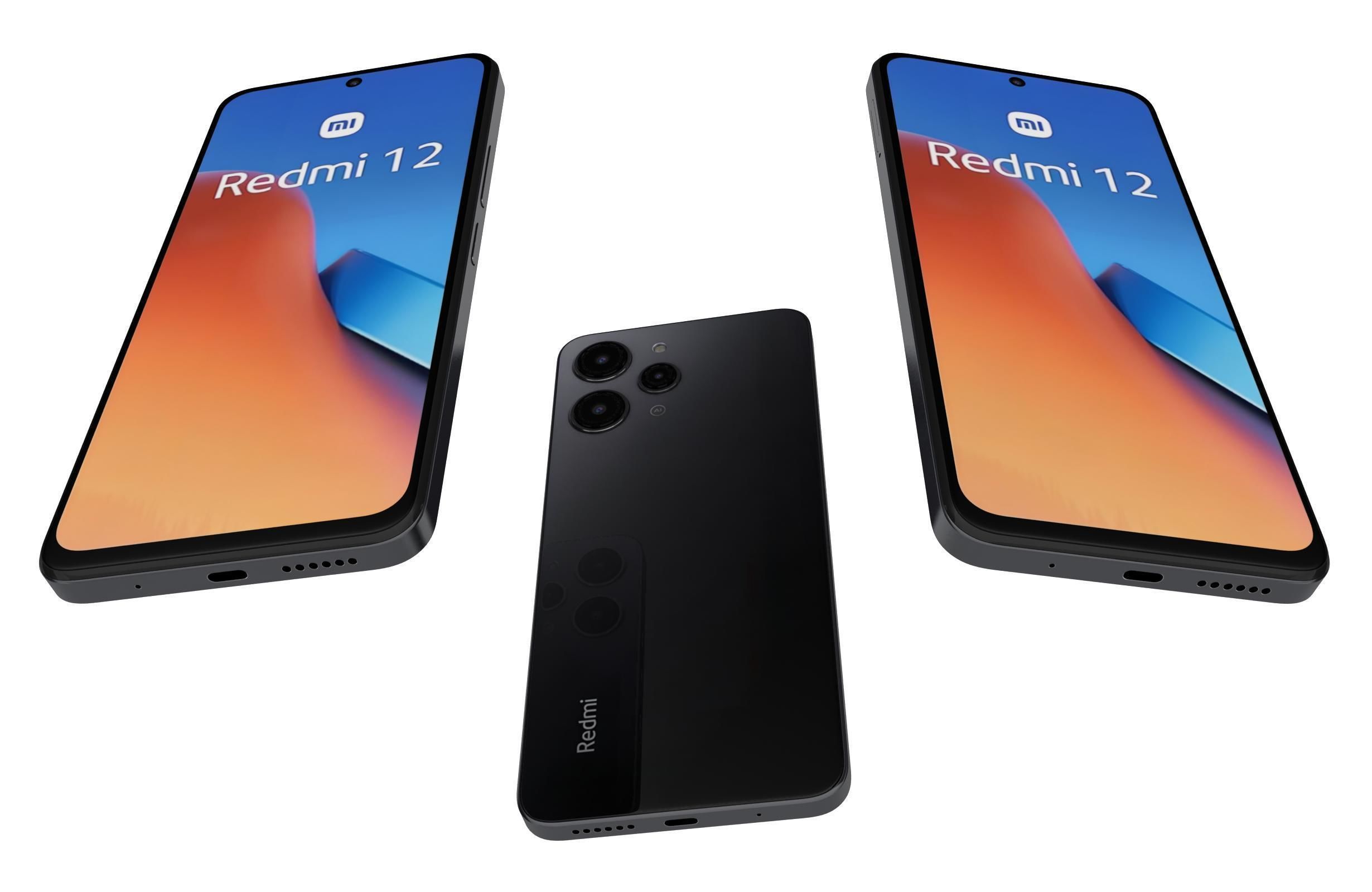 Xiaomi Redmi 12 All Colors 3D model_23