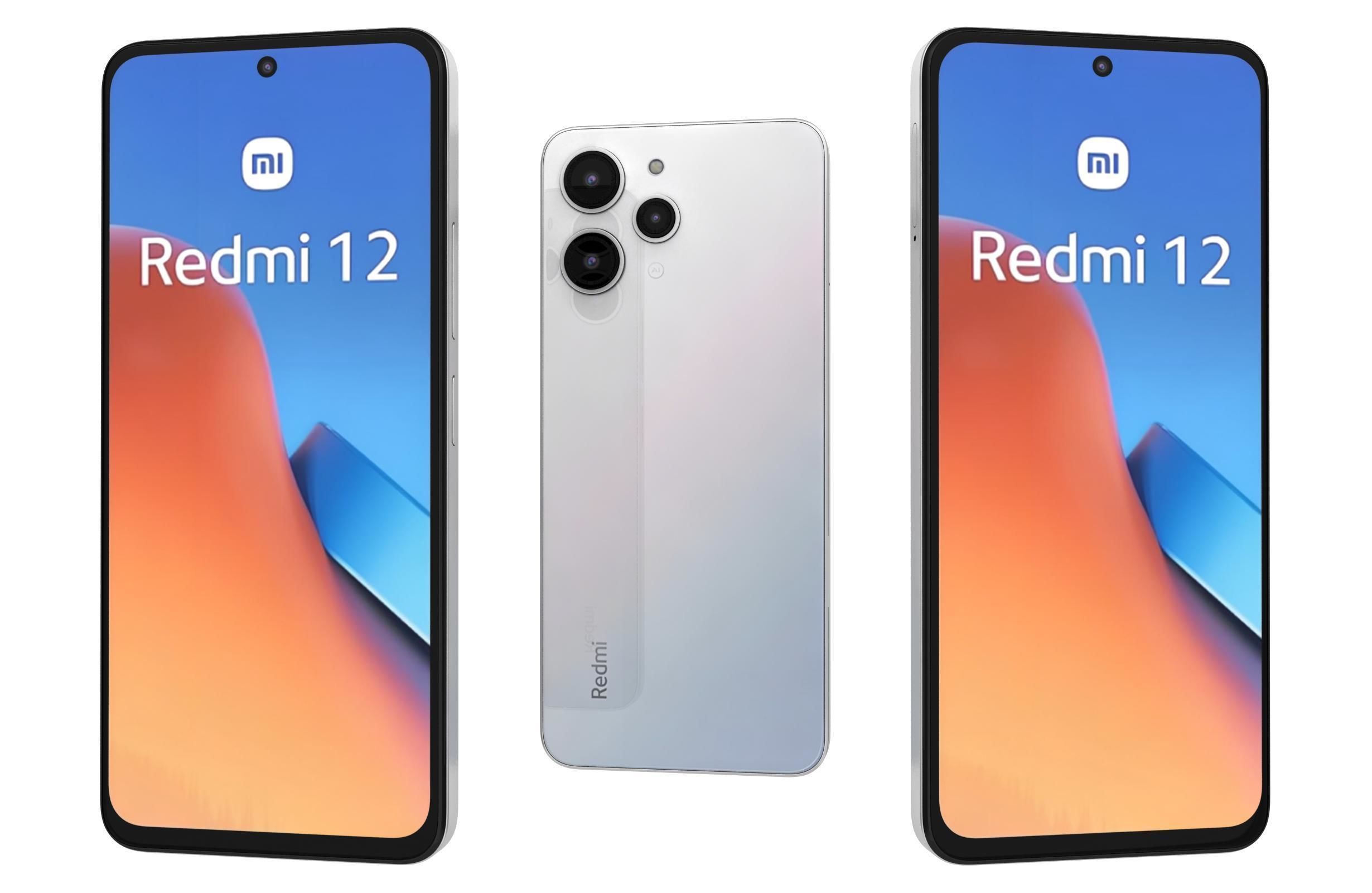 Xiaomi Redmi 12 All Colors 3D model_1