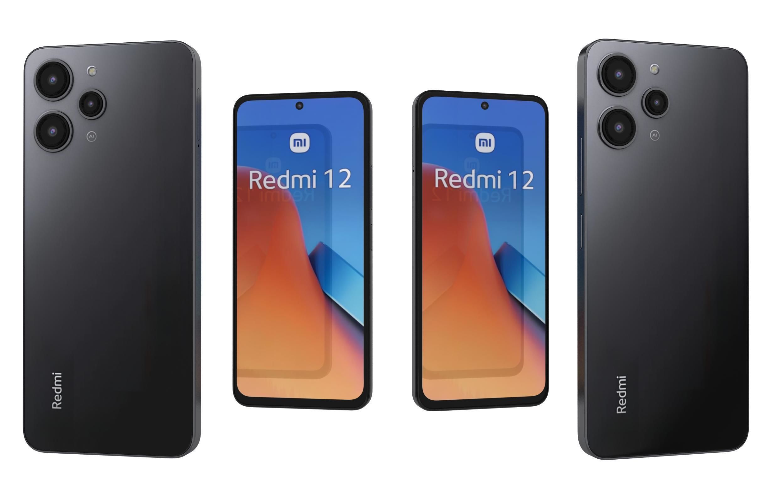 Xiaomi Redmi 12 All Colors 3D model_24