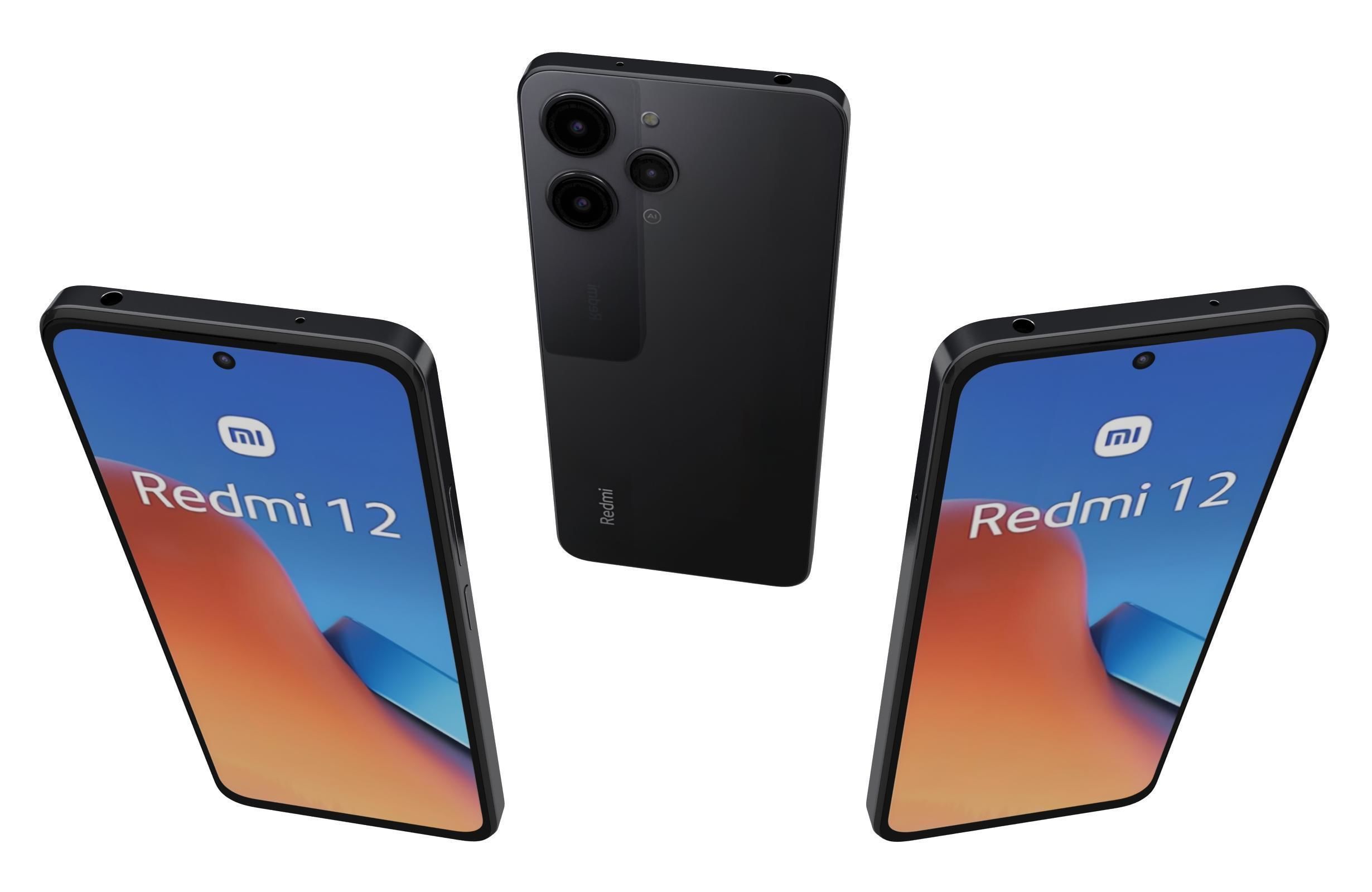 Xiaomi Redmi 12 All Colors 3D model_22