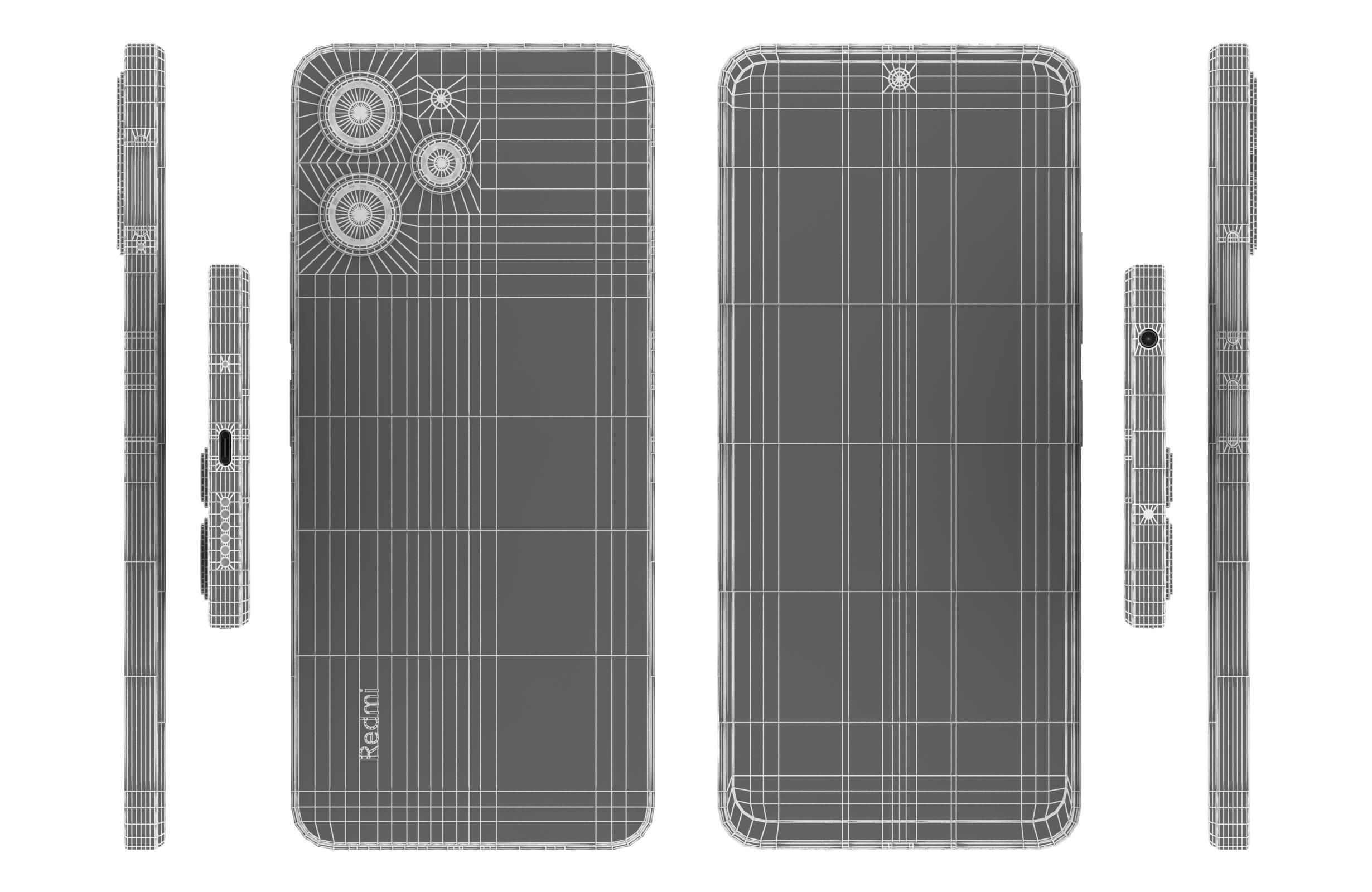 Xiaomi Redmi 12 All Colors 3D model_31