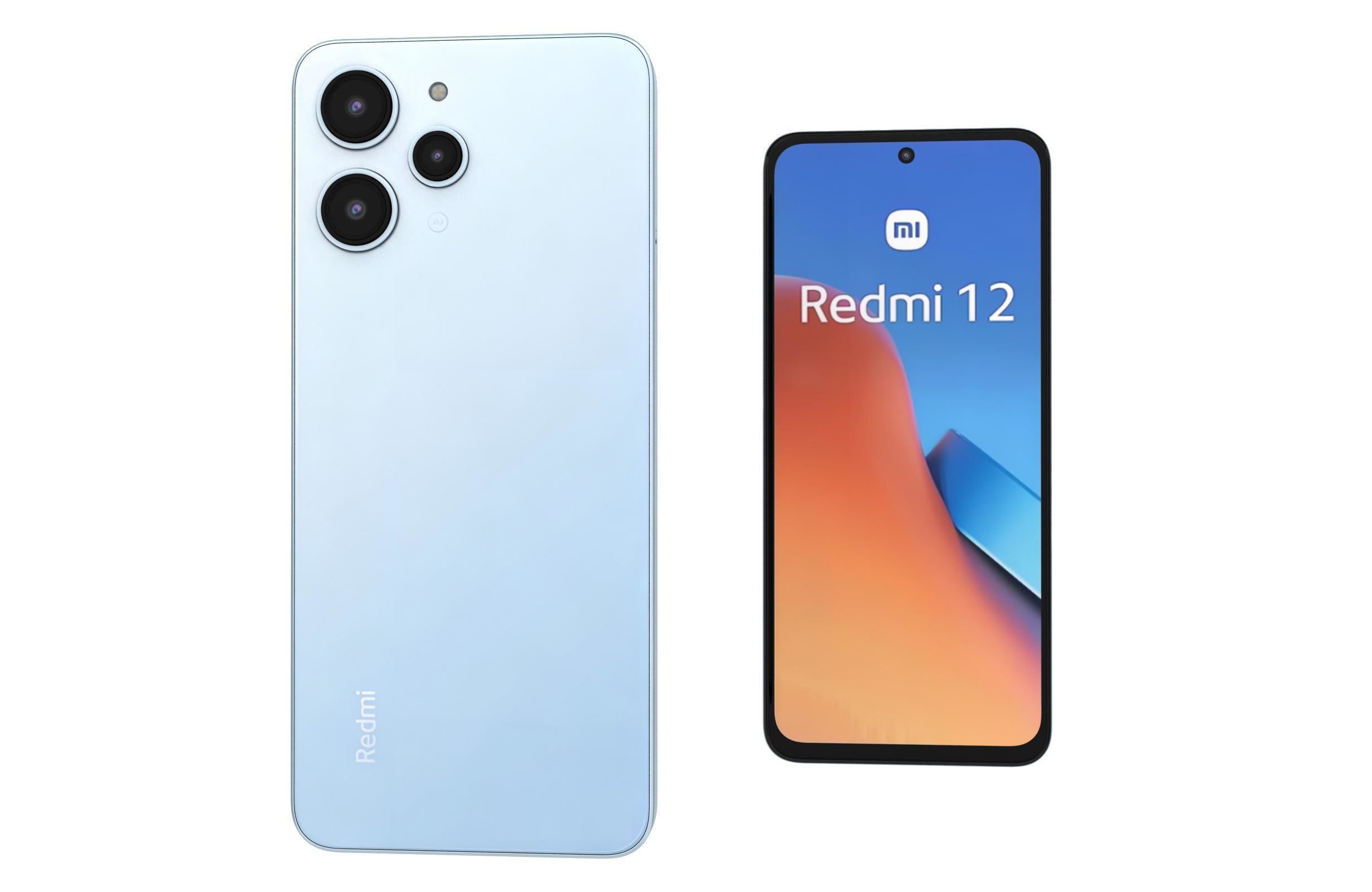 Xiaomi Redmi 12 All Colors 3D model_10