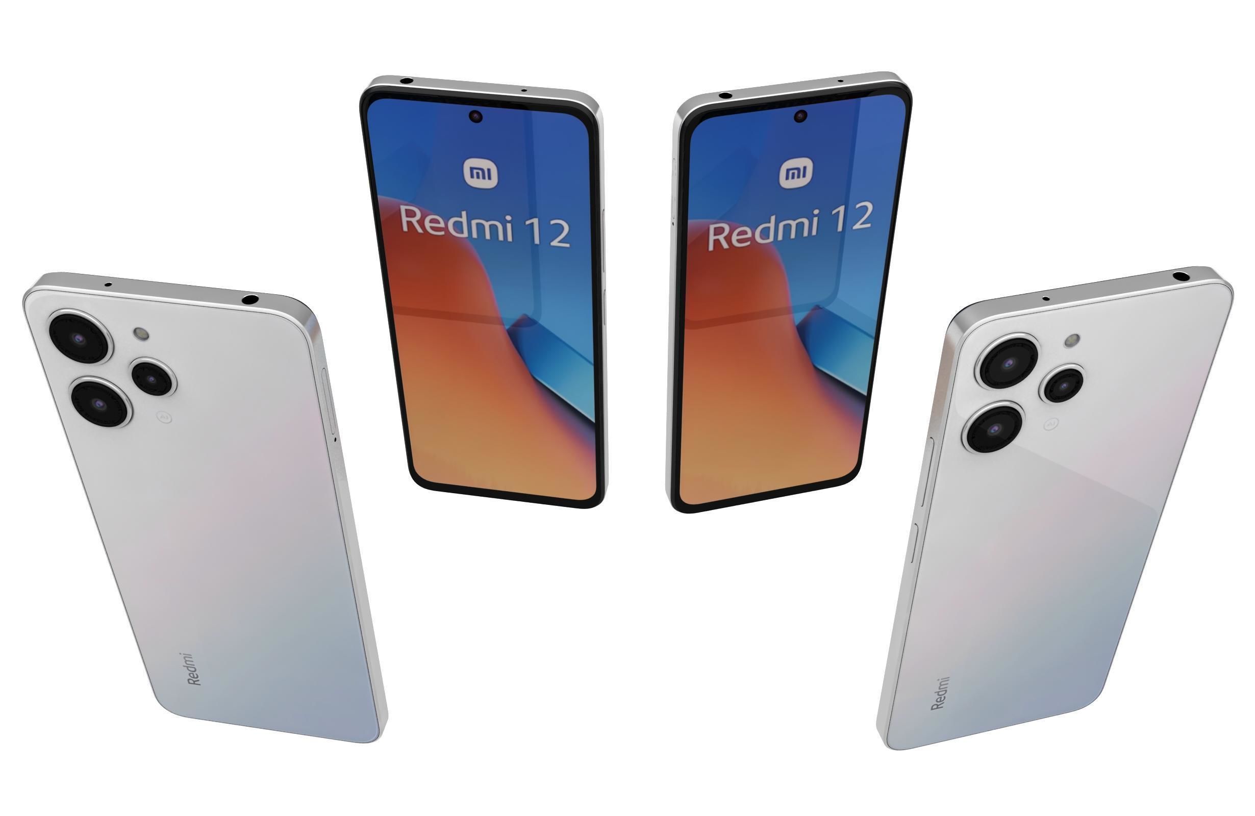 Xiaomi Redmi 12 All Colors 3D model_16