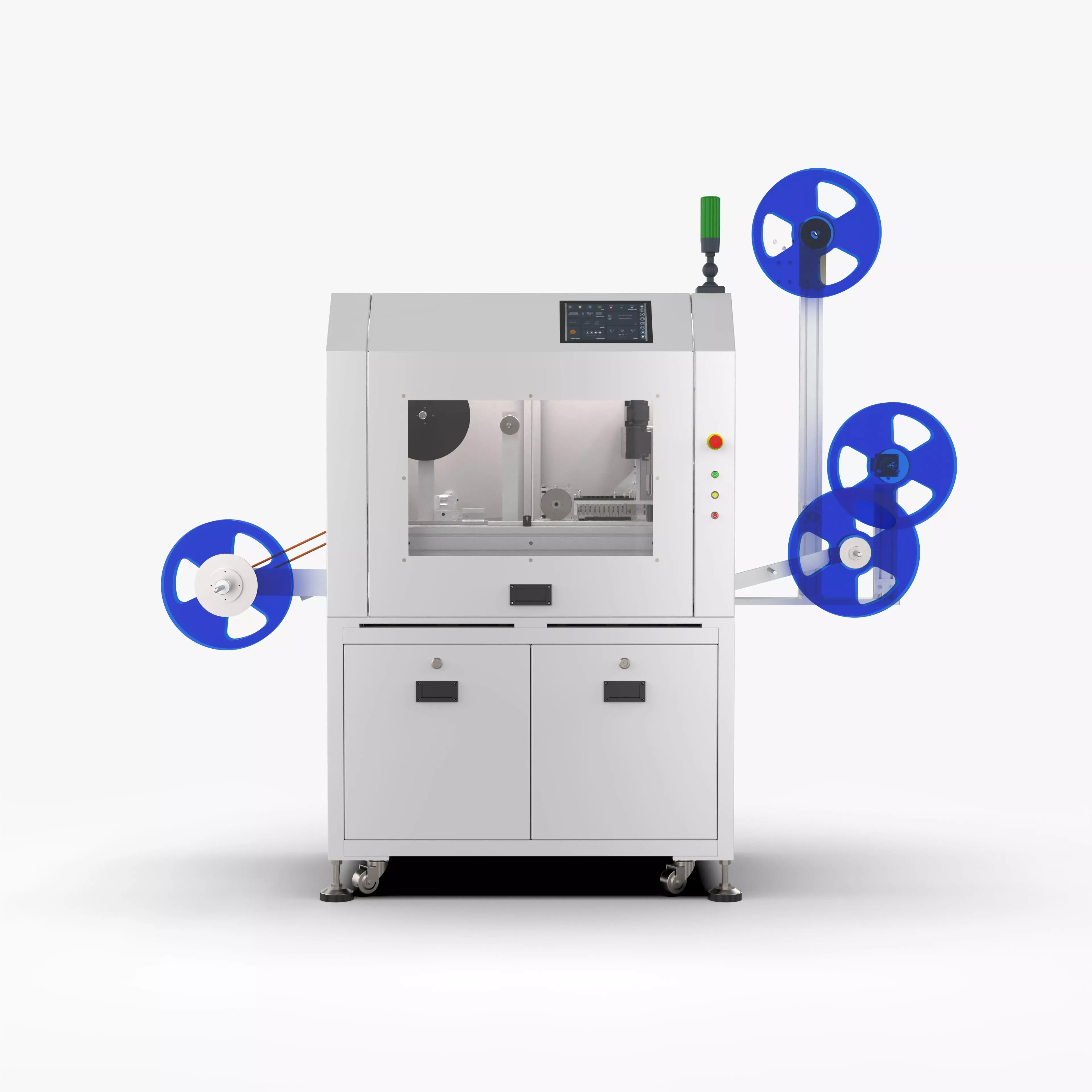 Automatic Cutting and Packaging Machine 3D model