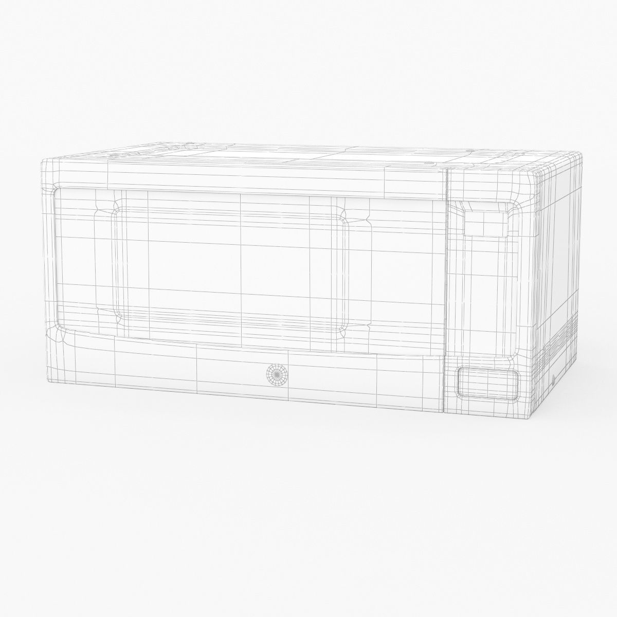 GE Profile Countertop Microwave Oven PEM31SFSS 3D model_32
