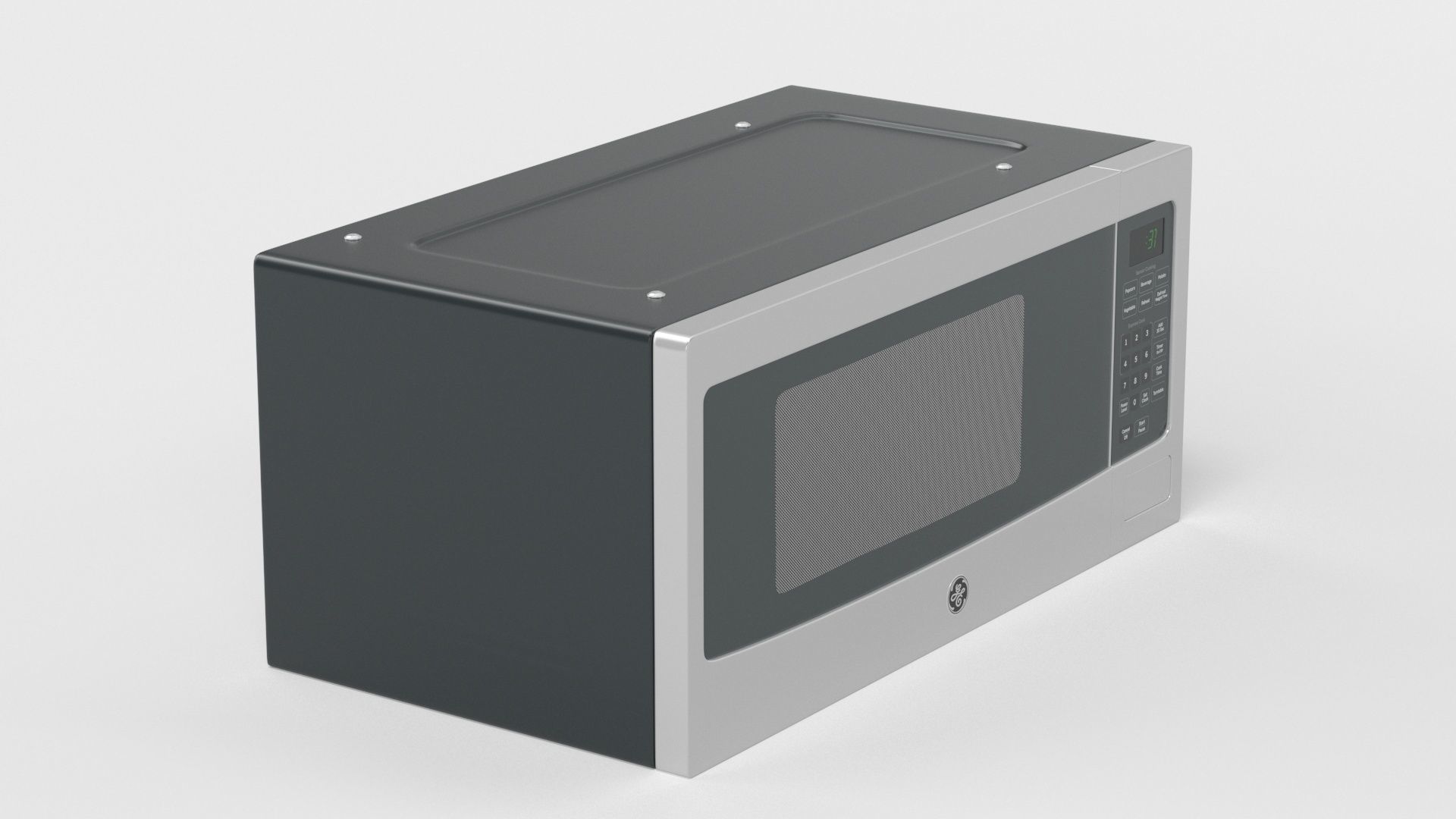 GE Profile Countertop Microwave Oven PEM31SFSS 3D model_18