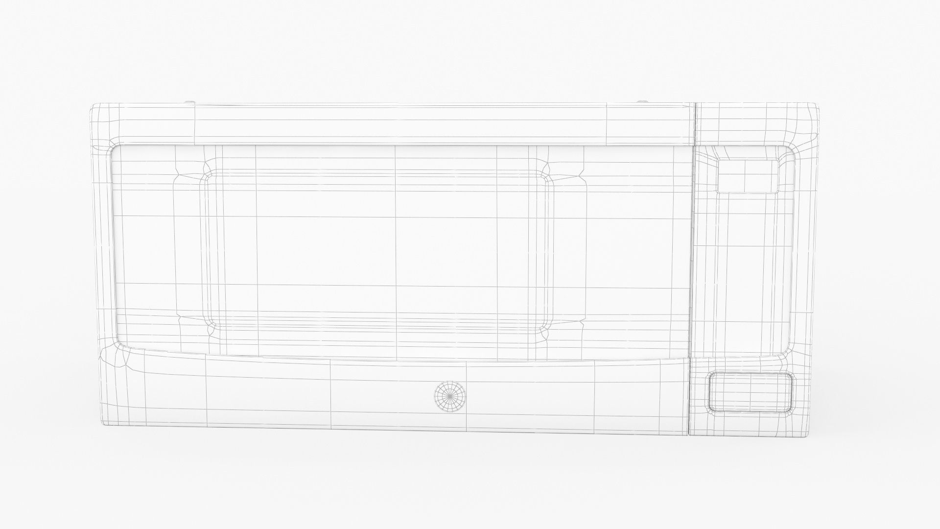 GE Profile Countertop Microwave Oven PEM31SFSS 3D model_9
