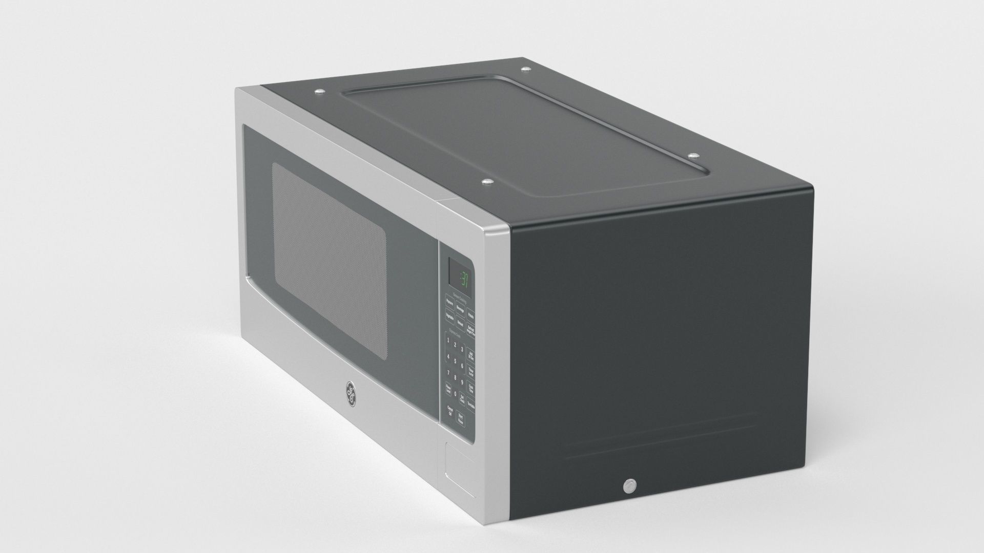 GE Profile Countertop Microwave Oven PEM31SFSS 3D model_27