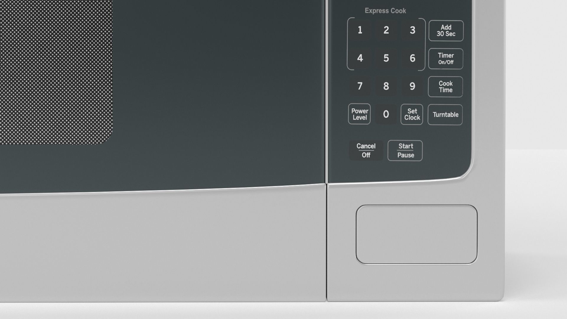 GE Profile Countertop Microwave Oven PEM31SFSS 3D model_2