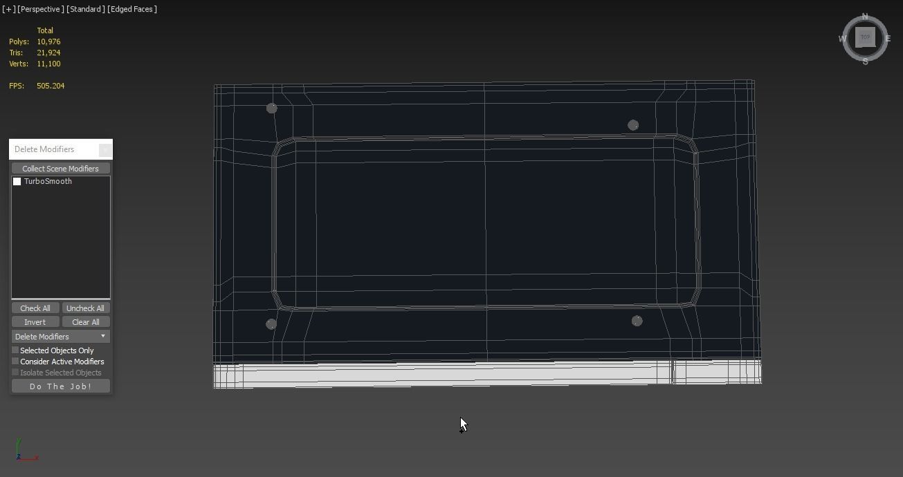 GE Profile Countertop Microwave Oven PEM31SFSS 3D model_6